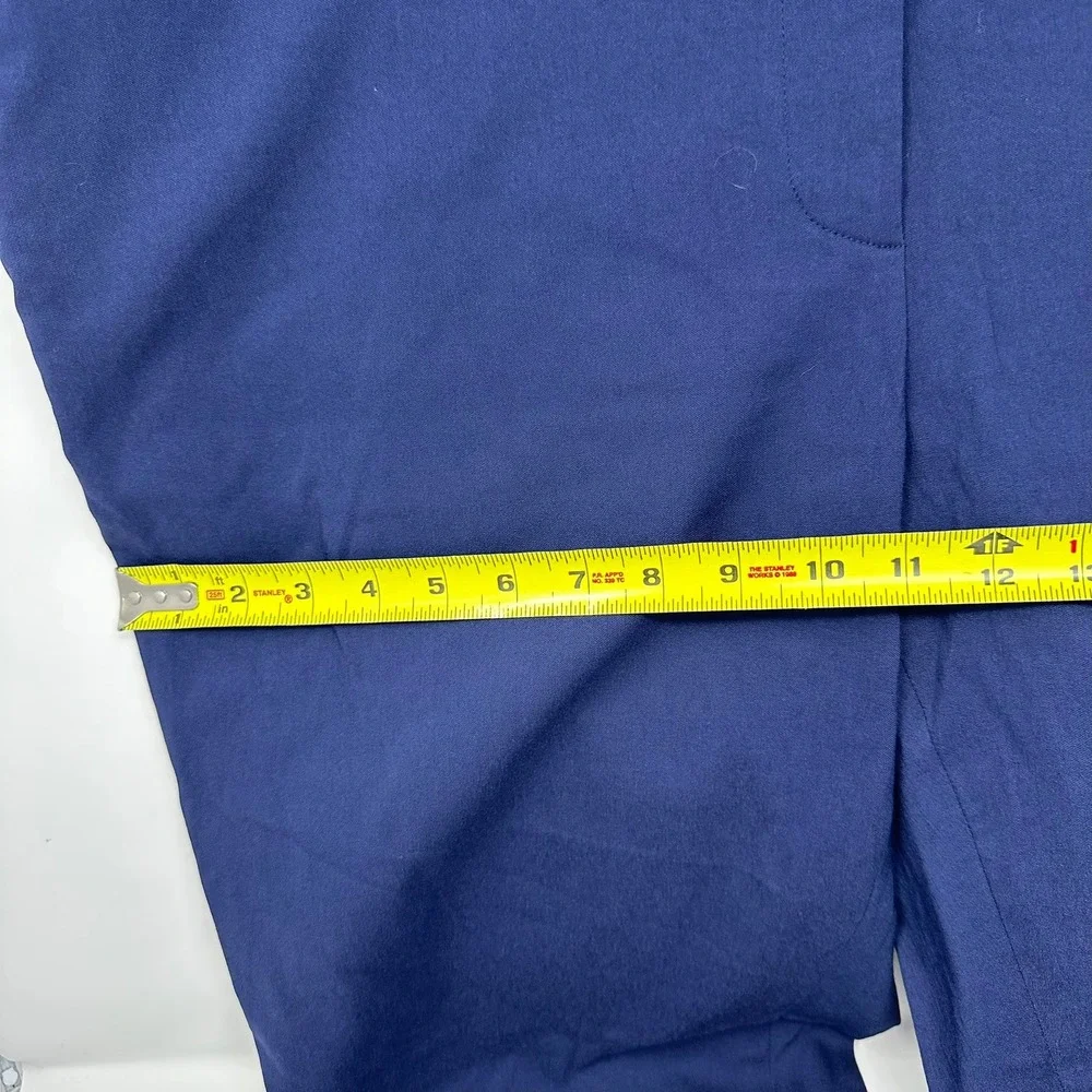 Michael Kors Pants Women 18W Blue True Navy Core of Kors Stretch Slacks